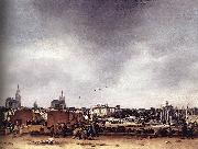 Egbert van der Poel View of Delft after Spain oil painting artist